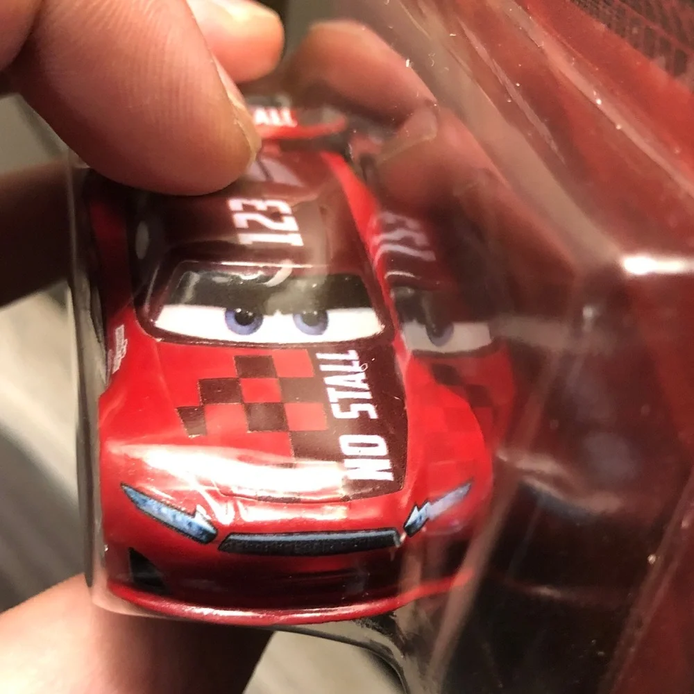 Pixar Cars Jonas Carvers Red Toy Car
